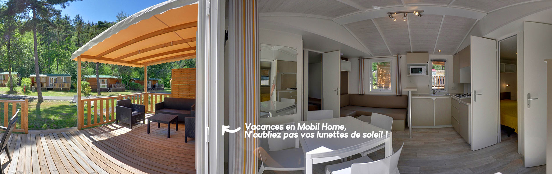 Mobil-home au Camping à Embrun