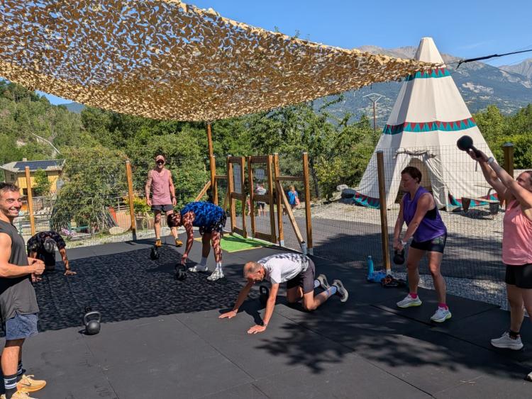 Ce matin initiation crossfit/hyrox