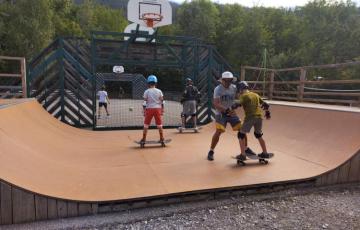 initiation skate board 
