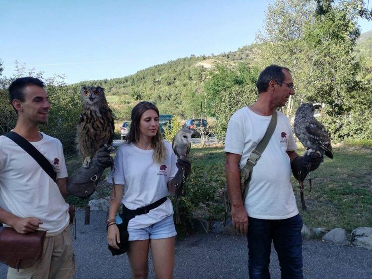 Pot d'accueil avec la présence du Parc animalier de Serre-ponçon